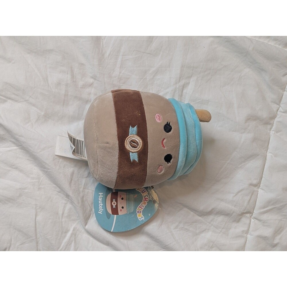 NEW Squishmallows Micromallows 5” Inch HAUTELY the Coffee Cup Latte NWT